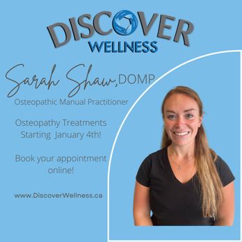 Discover Wellness - Osteopathic Manual Practioner - Massage Therapy Near Me - Orillia, Ontario