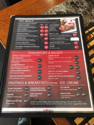 Menu photo 8 Tropical Island Coffee Cafe Winchester, VA
