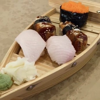 Arilang Sushi - Eel and yellowtail nigiri - Sushi Bars Near Me - Glen Allen, Virginia