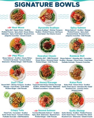 Menu photo 3 Just Poké Snohomish Snohomish, WA