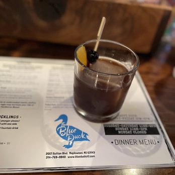 The Blue Duck - Coffee & Cardamom Old Fashioned - Sandwiches Near Me - Maplewood, Missouri The Blue Duck - Coffee & Cardamom Old Fashioned - Sandwiches Near Me - Maplewood, Missouri