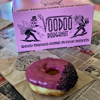Voodoo Doughnut - Vicious Hibiscus - Donuts Near Me - Austin, Texas Voodoo Doughnut - Vicious Hibiscus - Donuts Near Me - Austin, Texas