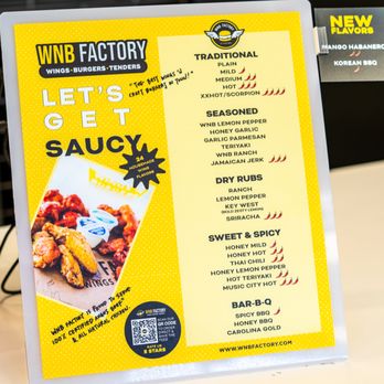 Wnb - a menu for a wine factory - Burgers Near Me - Louisville, Kentucky