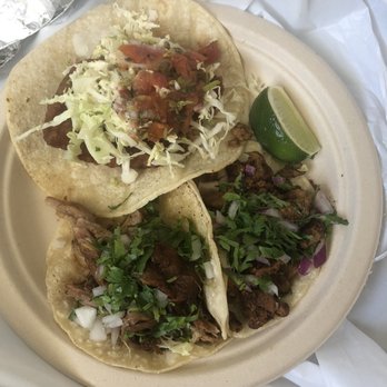 Spanglish Kitchen - From the top, clockwise: crunchy fish, pastor, and carnitas tacos! - Mexican Near Me - Alhambra, California Spanglish Kitchen - From the top, clockwise: crunchy fish, pastor, and carnitas tacos! - Mexican Near Me - Alhambra, California