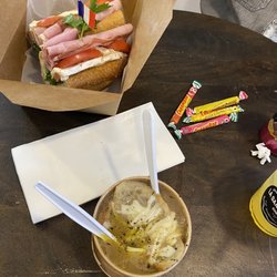 La sandwicherie chelsea - French onion soup and Le Parisien Sandwich