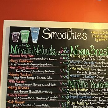 Liquid Nirvana - Smoothie options - Juice Bars & Smoothies Near Me - Glastonbury, Connecticut
