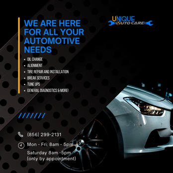 Unique Auto Care - Auto Repair Near Me - Penns Grove, New Jersey