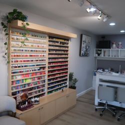 Fannie's Nails Spa - Another angle of our waiting area and drying area