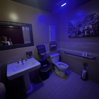 Ristorante Allegria - The bathroom felt like a party - Italian Near Me - Napa, California Ristorante Allegria - The bathroom felt like a party - Italian Near Me - Napa, California