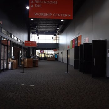 HighRidge Church - Entrance hallway that shows you were to go. - Churches Near Me - Fort Worth, Texas