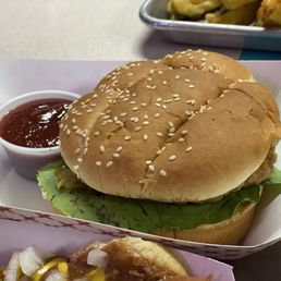 Crispy Chicken Sandie Crispy Chicken Sandie