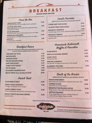 Menu photo 8 Cody's Cafe Santa Barbara, CA Menu photo 8 Cody's Cafe Santa Barbara, CA