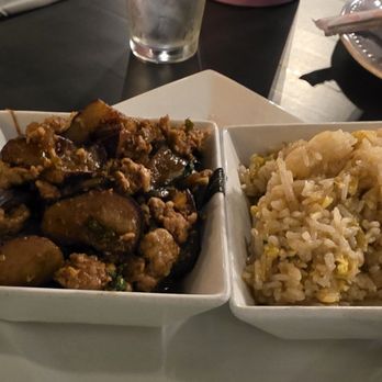Chef's Choice Noodle Bar - Spicy eggplant with fried rice - Thai Near Me - Bakersfield, California