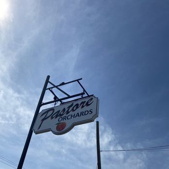 Pastore Orchards - a sign for pastore orchards - Farmers Market Near Me - Hammonton, New Jersey