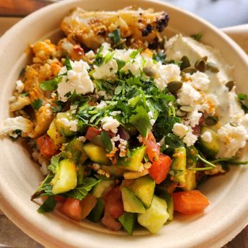 Feta Cowboy - Norse Sea Salmon Bowl - Mediterranean Near Me - Tempe, Arizona Feta Cowboy - Norse Sea Salmon Bowl - Mediterranean Near Me - Tempe, Arizona