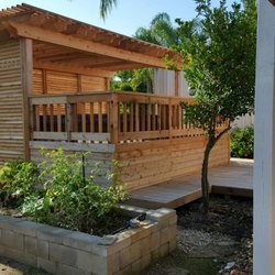 Primo Hot Tubs & Swim Spas - Swim Spa with Deck d Privacy Built Around it.