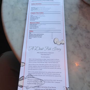 The Dead Fish - Menu - 3 of 4 - Seafood Near Me - Crockett, California The Dead Fish - Menu - 3 of 4 - Seafood Near Me - Crockett, California