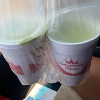 Smoothie King - two cups of smoothie - Health Markets Near Me - Houston, Texas