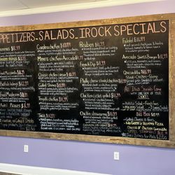 Irock Cafe - Menu