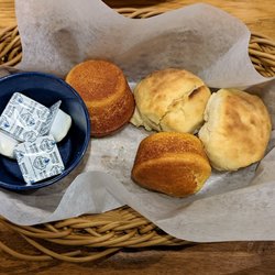 This is their Biscuits and Cornbread.  Photo taken November 27, 2022.