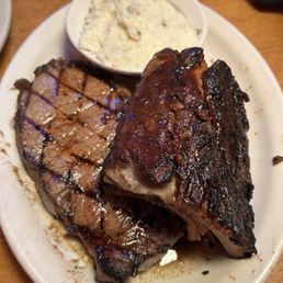 Ribeye* 12oz & Ribs Ribeye* 12oz & Ribs