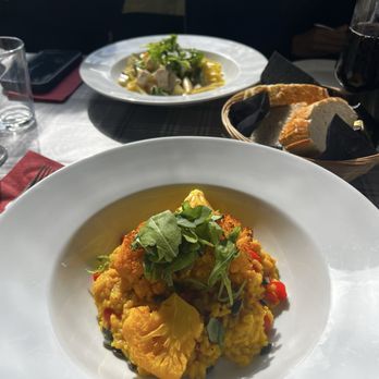 Fig & Thistle Bistro - Cauliflower and spicy squash Risotto - Scottish Near Me - Inverness, HLD Fig & Thistle Bistro - Cauliflower and spicy squash Risotto - Scottish Near Me - Inverness, HLD