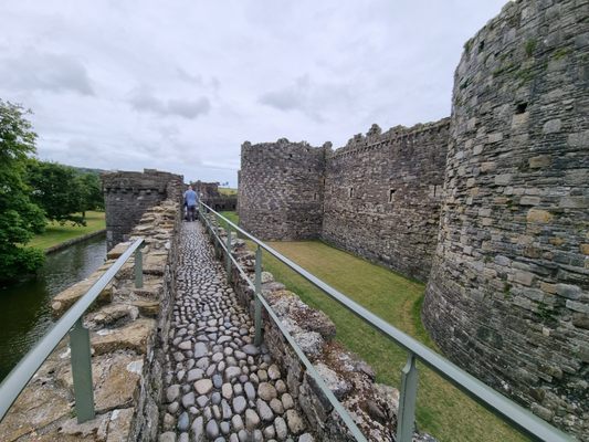 Beaumaris Castle by null