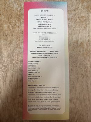 Menu photo 6 Sisters Brooklyn, NY