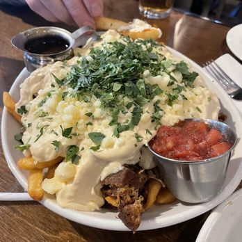 Peninsula Brewhouse - Poutine with pork/au jus - Brewpubs Near Me - Silverdale, Washington