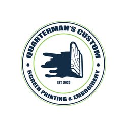 Quarterman's Custom Screen Printing and Embroidery - QC Logo
