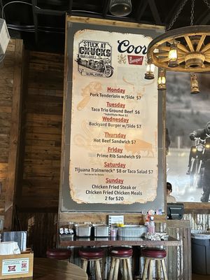 Menu photo 6 Chuck's Bar Salina, KS Menu photo 6 Chuck's Bar Salina, KS