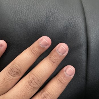 Allure Nails - Gel Manicure - sloppy application - Nail Salons Near Me - Scottsdale, Arizona Allure Nails - Gel Manicure - sloppy application - Nail Salons Near Me - Scottsdale, Arizona