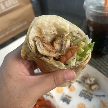 Habit Burger & Grill - Avocado chicken wrap I didn't order - Burgers Near Me - Colton, California