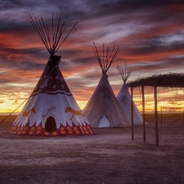 The Plains Center of Aurora at sunset is a beautiful place.