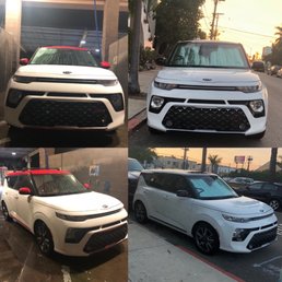 Before and after- Red to Glossy Black