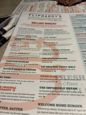 Menu photo 3 Flipdaddy's Corydon, IN