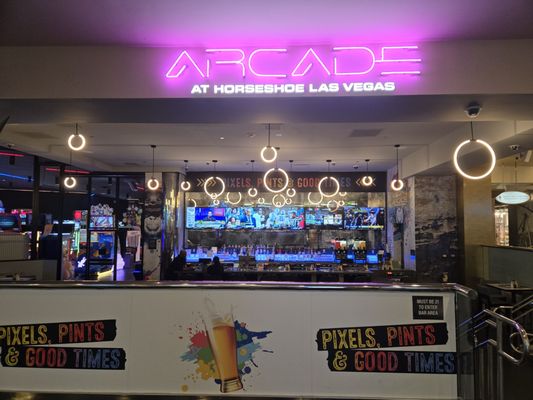 Arcade at the Horseshoe Center Strip by null