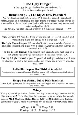 Menu photo 6 Fishville Trading Post Palacios, TX