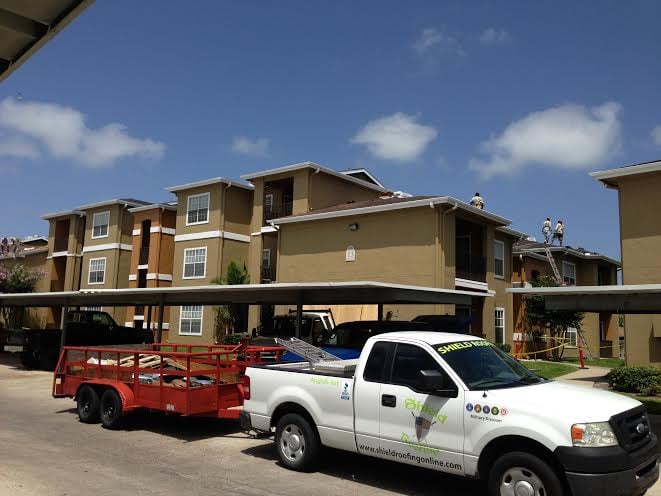 Slide of Shield Roofing