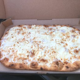 Four Cheese Flatbread Pizza. Four Cheese Flatbread Pizza.