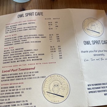 Owl Sprit Cafe - American Near Me - Port Townsend, Washington Owl Sprit Cafe - American Near Me - Port Townsend, Washington