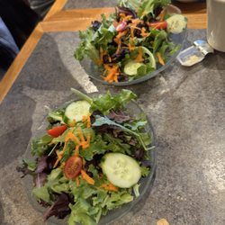 House salad that came with the pasta that I didn't take a photo of because I just wanted to eat it