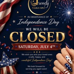 We will be closed on July 4 /2026