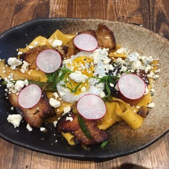 Scratch Kitchen - Pork belly apple pasta - Breakfast & Brunch Near Me - Honolulu, Hawaii Scratch Kitchen - Pork belly apple pasta - Breakfast & Brunch Near Me - Honolulu, Hawaii