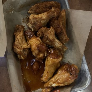 Buffalo Wild Wings - Traditional wings... mango habanero and another flavor - Chicken Wings Near Me - Seaside, California