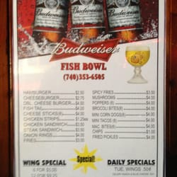 Fish Bowl Bar and Grill - Menu and Specials