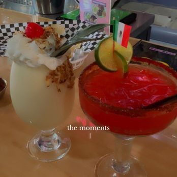 Me Gusta - Strawberry margarita and pina colada - Bars Near Me - Austin, Texas