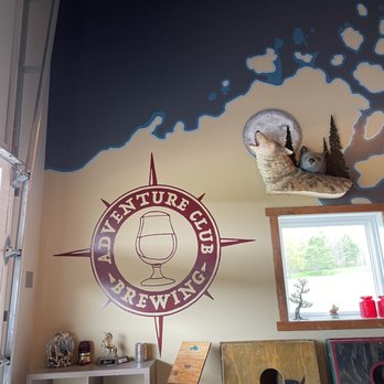 Adventure Club Brewing - Great decor on the inside - Breweries Near Me - Bayfield, Wisconsin Adventure Club Brewing - Great decor on the inside - Breweries Near Me - Bayfield, Wisconsin