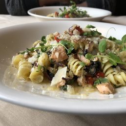 Pasta special with salmon Pasta special with salmon