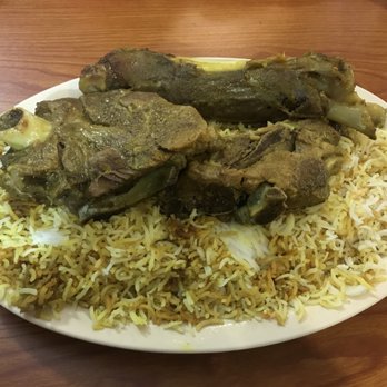 Zahra's - Most popular dish "mendi" tender meat with flavored rice. - Middle Eastern Near Me - Chicago, Illinois
